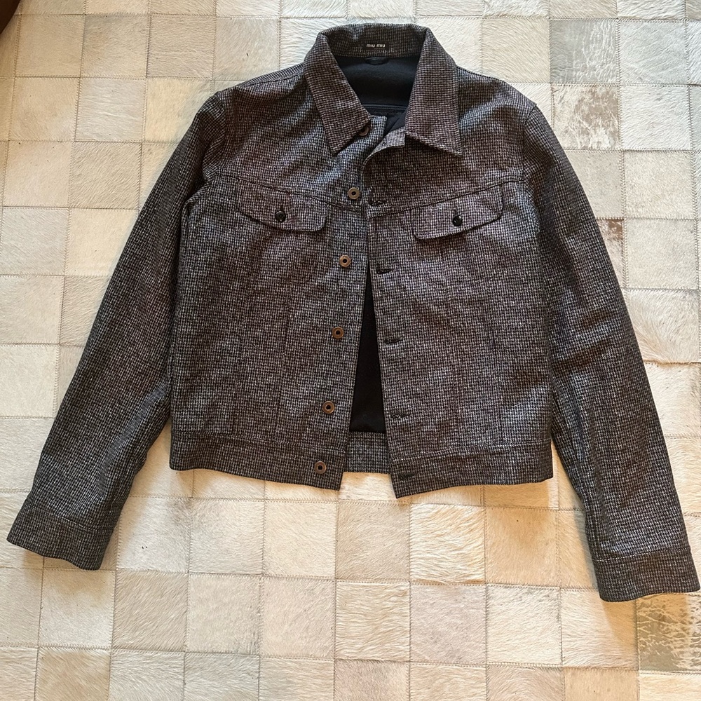 Miu Miu Double Breasted Men’s Jacket (Size Large)